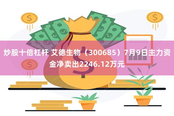 炒股十倍杠杆 艾德生物（300685）7月9日主力资金净卖出2246.12万元