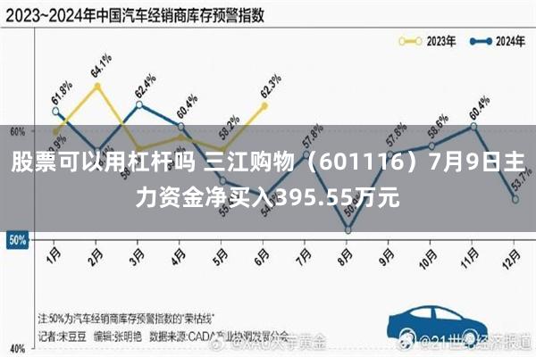 股票可以用杠杆吗 三江购物（601116）7月9日主力资金净买入395.55万元