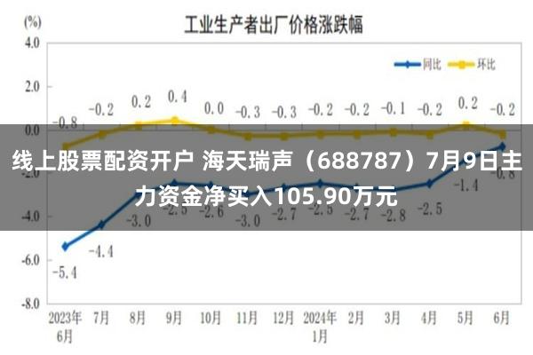 线上股票配资开户 海天瑞声（688787）7月9日主力资金净买入105.90万元