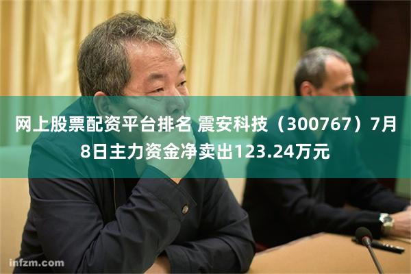 网上股票配资平台排名 震安科技（300767）7月8日主力资金净卖出123.24万元
