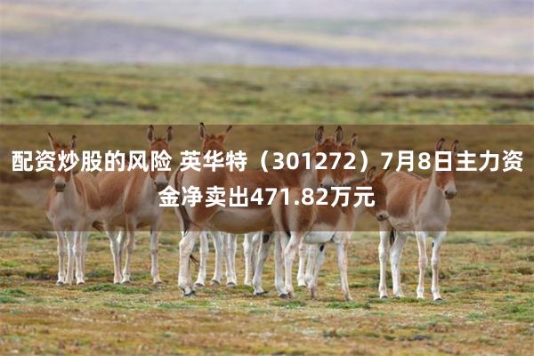 配资炒股的风险 英华特（301272）7月8日主力资金净卖出471.82万元