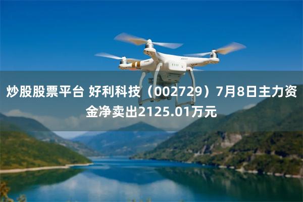 炒股股票平台 好利科技（002729）7月8日主力资金净卖出2125.01万元