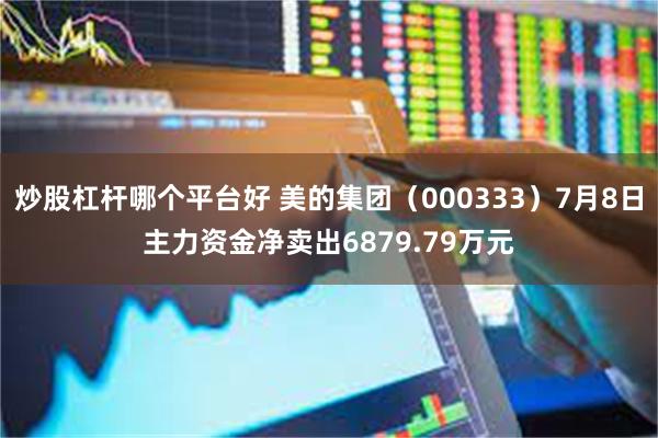 炒股杠杆哪个平台好 美的集团（000333）7月8日主力资金净卖出6879.79万元