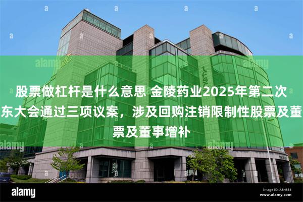 股票做杠杆是什么意思 金陵药业2025年第二次临时股东大会通过三项议案，涉及回购注销限制性股票及董事增补
