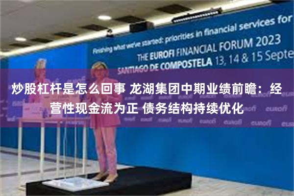 炒股杠杆是怎么回事 龙湖集团中期业绩前瞻：经营性现金流为正 债务结构持续优化