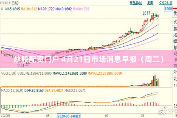 炒股配资门户 4月21日市场消息早报（周二）