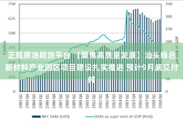 正规原油期货平台 【聚焦高质量发展】汕头绿色新材料产业园区项目建设扎实推进 预计9月底交付