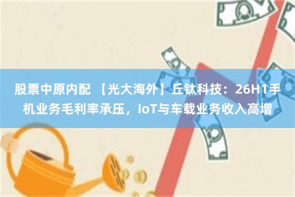 股票中原内配 【光大海外】丘钛科技：26H1手机业务毛利率承压，IoT与车载业务收入高增
