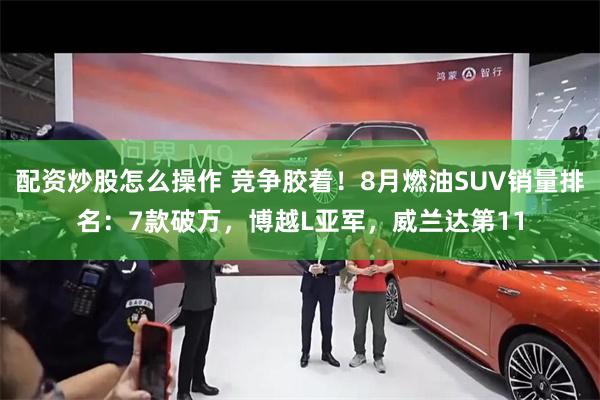 配资炒股怎么操作 竞争胶着！8月燃油SUV销量排名：7款破万，博越L亚军，威兰达第11